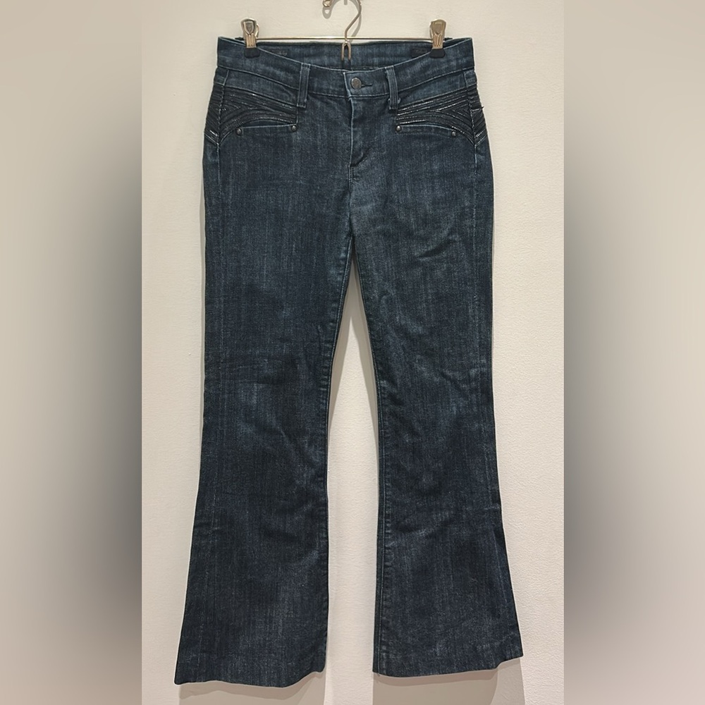 Citizens Of Humanity Dark Indigo Straight Leg Jeans